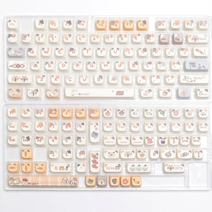 Sushi Meow Keycaps Set