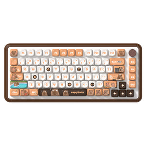 Sea Capybara Keycaps Set