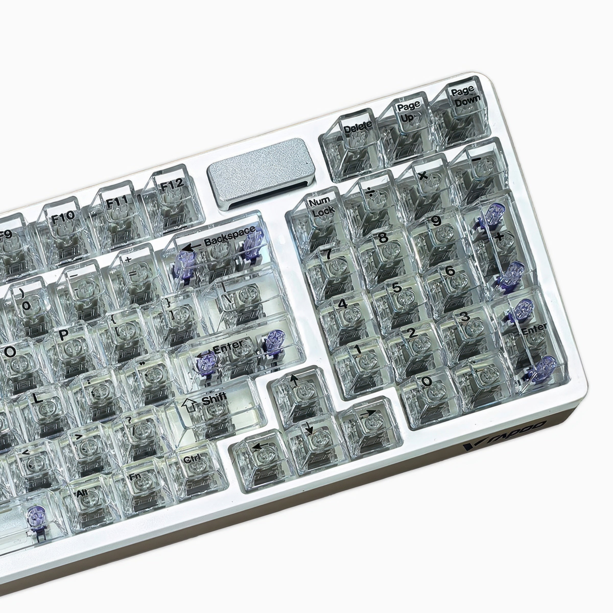 Crystal Minimalist Keycaps Set