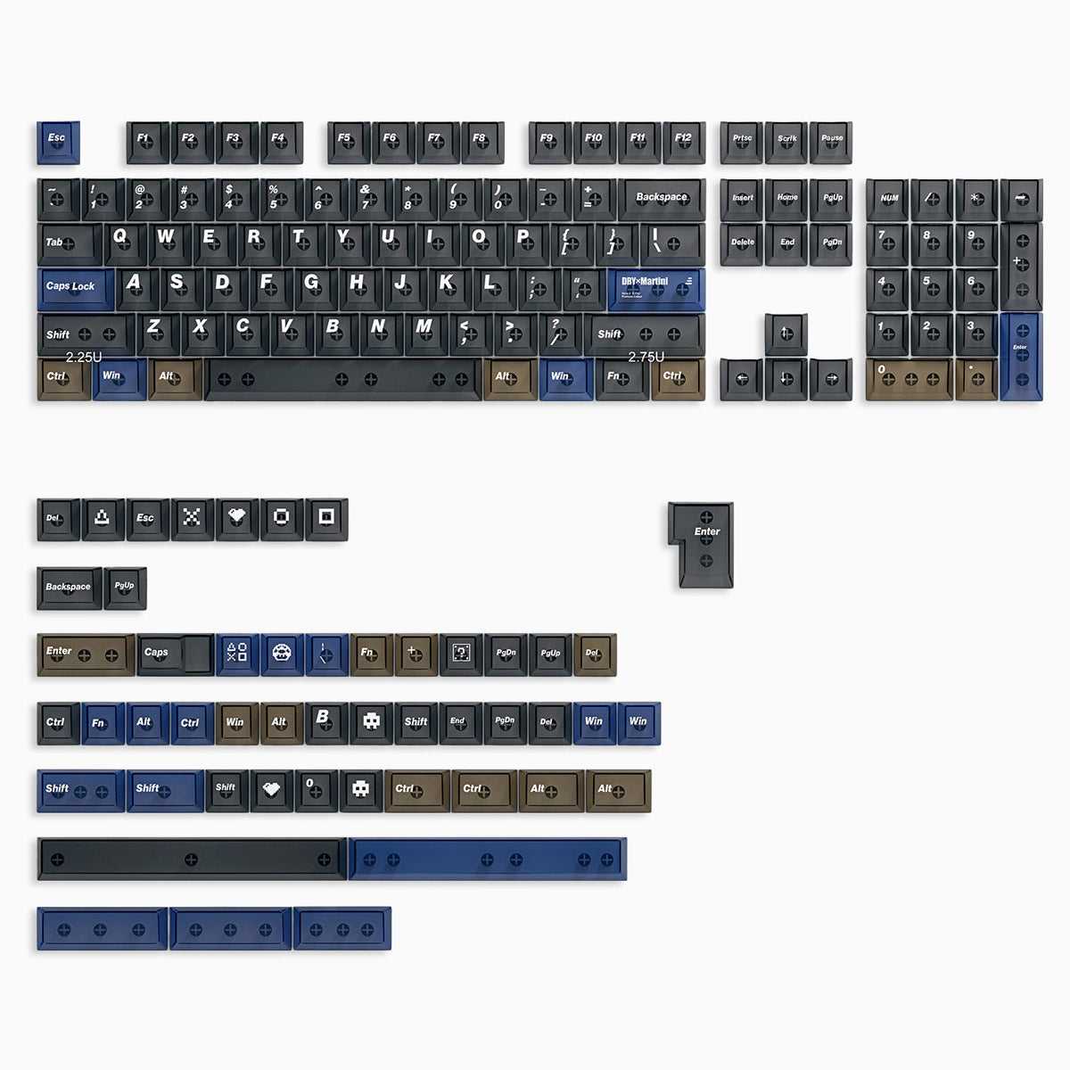 Night Forest Keycaps Set