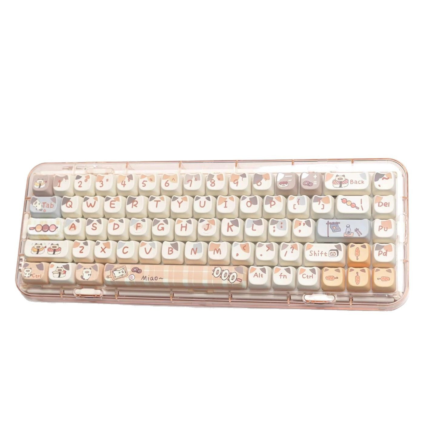 Sushi Meow Keycaps Set