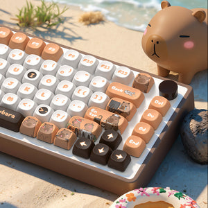 Sea Capybara Keycaps Set