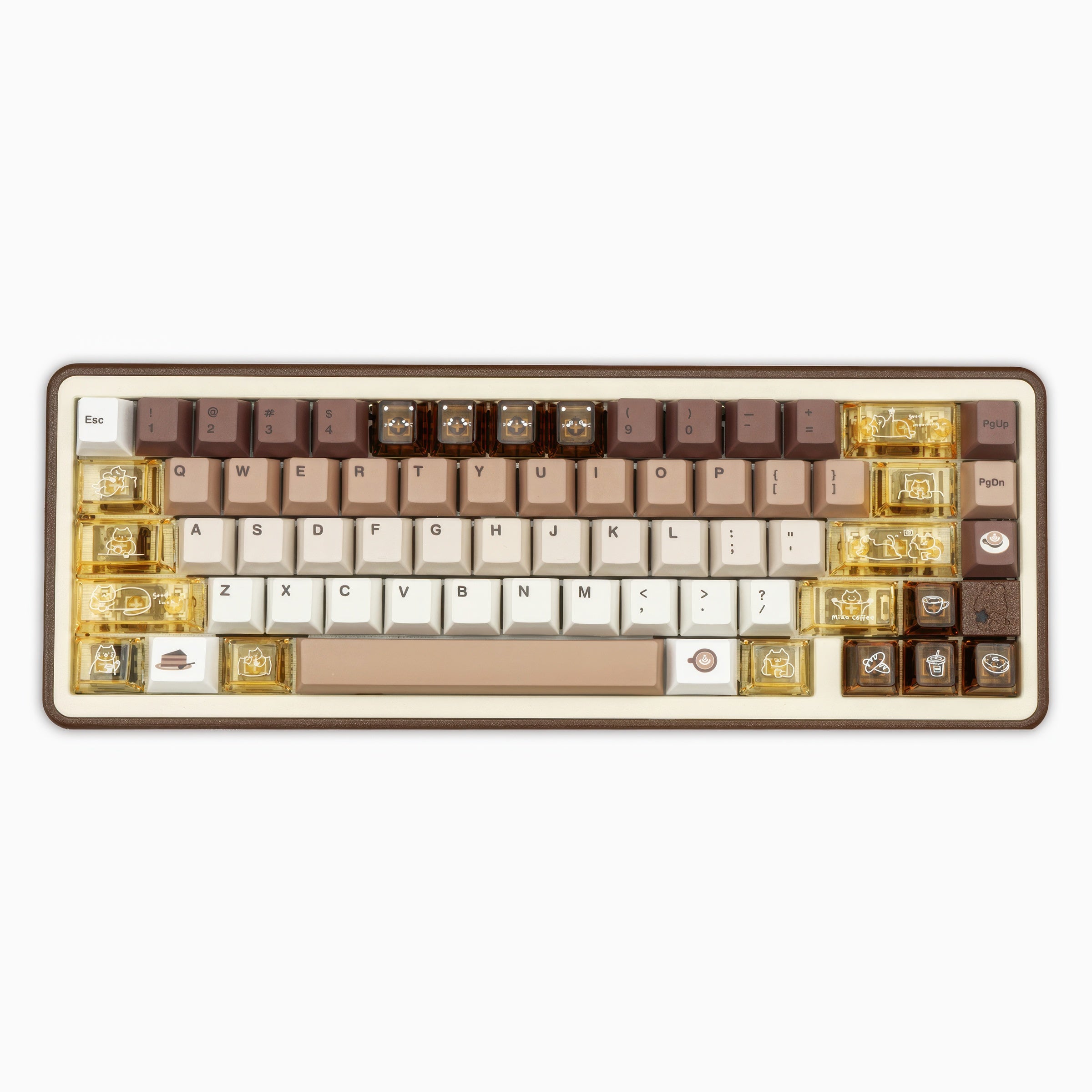 Coffee Time Keycaps Set
