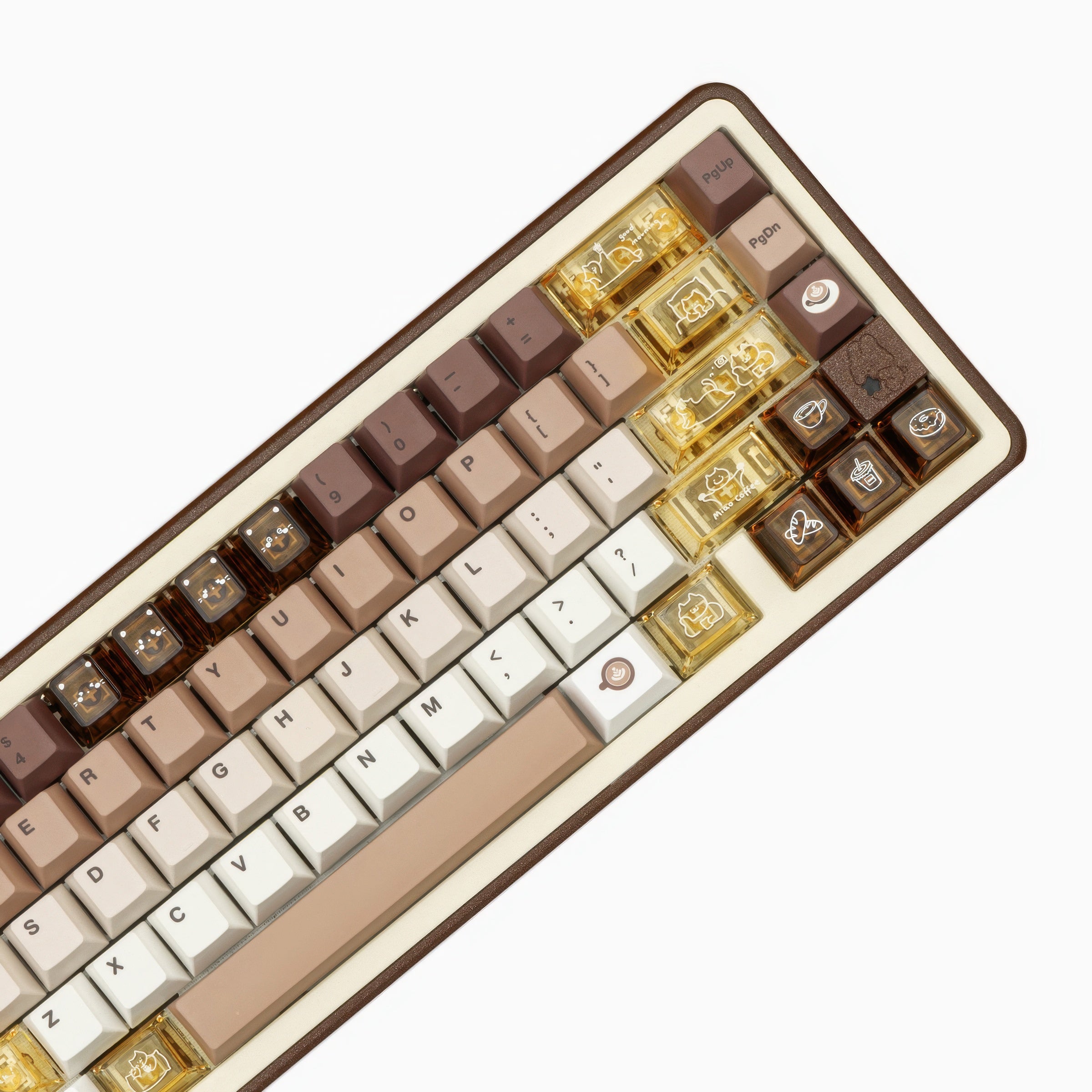 Coffee Time Keycaps Set
